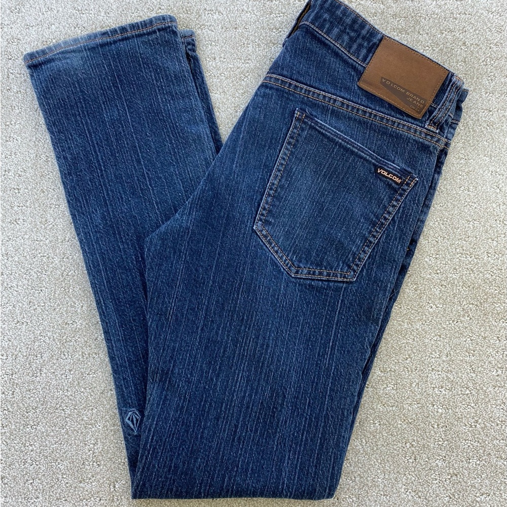 Volcom Vorta Slim Straight Jeans 30 X 30